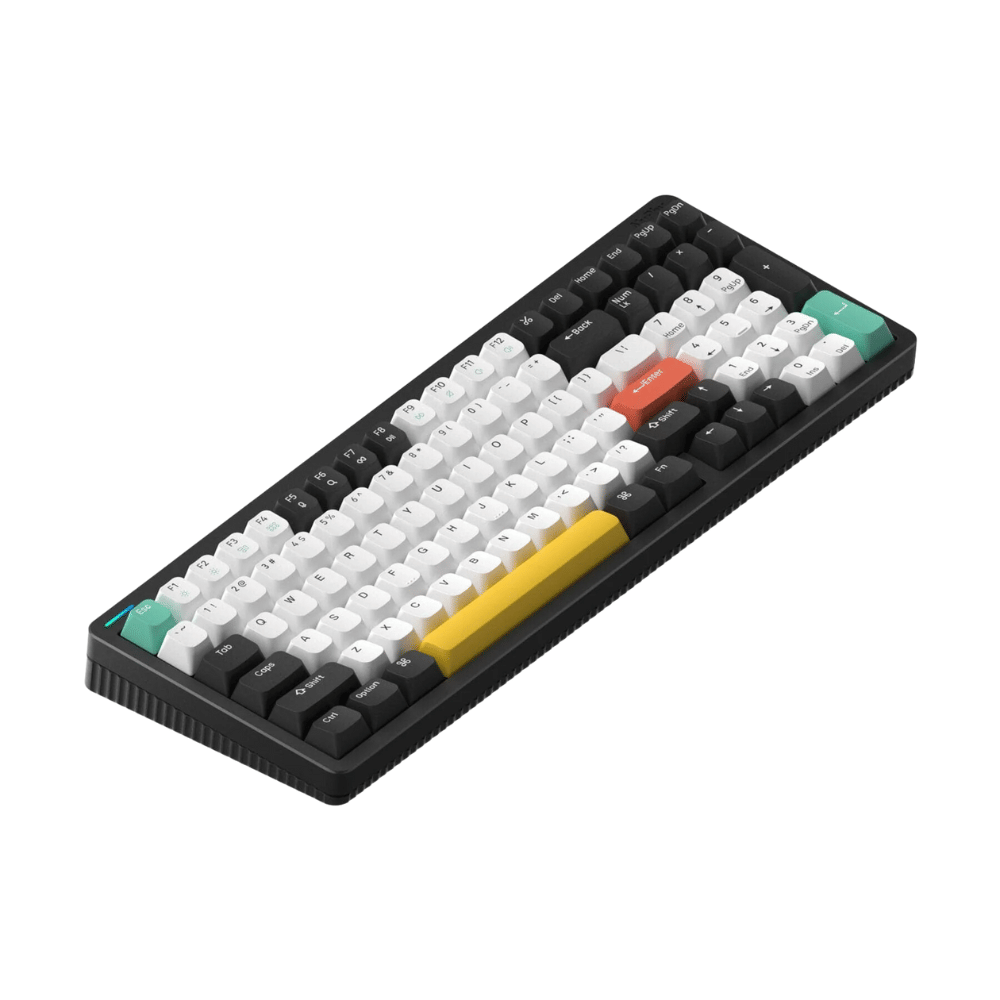 Nuphy Halo96 Hot-Swappable RGB Backlight Wireless Mechanical Keyboard Black Rose Glacier Switch