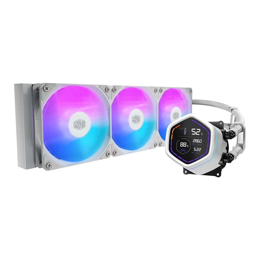 Cooler Master MasterLiquid Core Nex Digital 360 ARGB White CPU Cooler