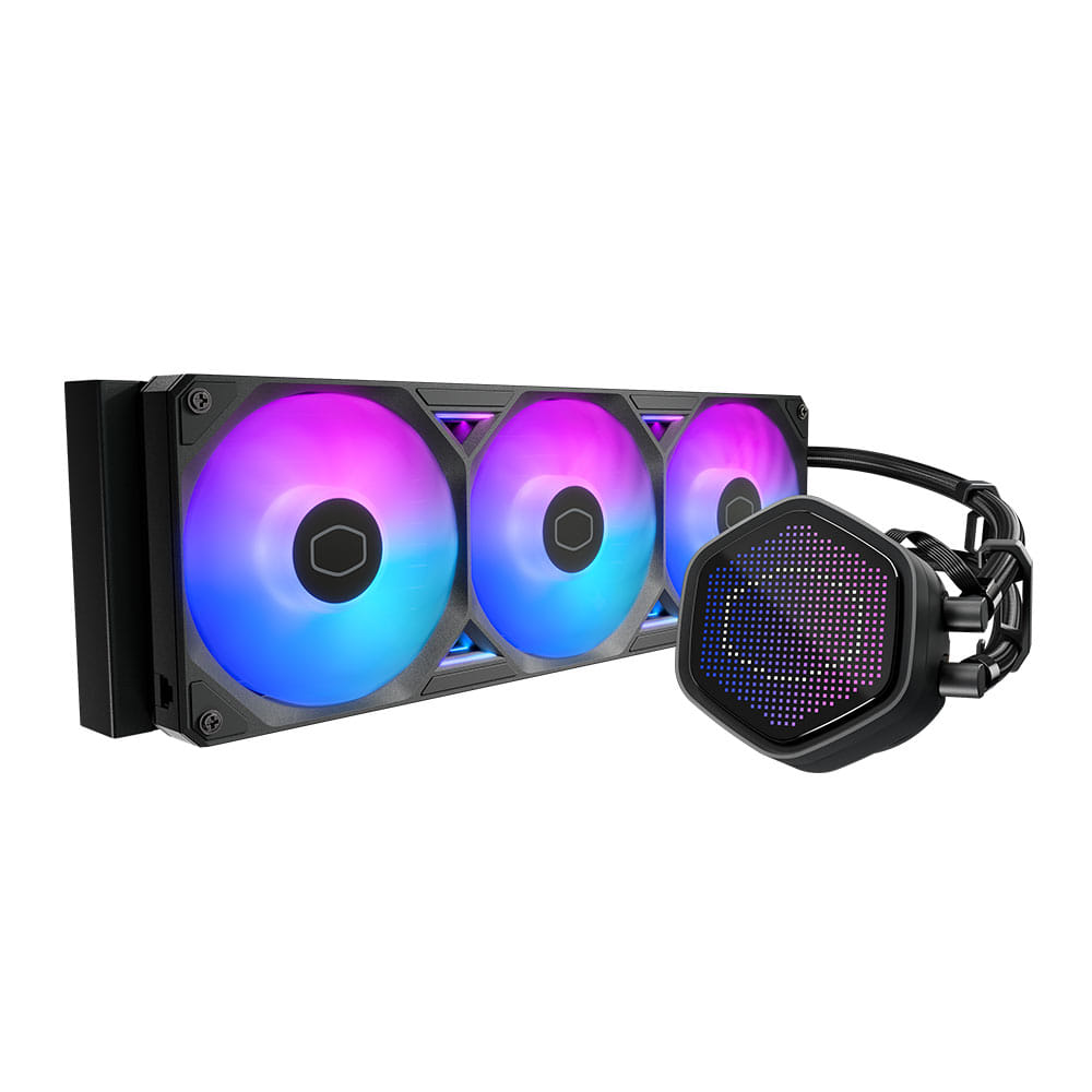 Cooler Master MasterLiquid 360 Atmos II Pixel LED CPU Cooler BLACK