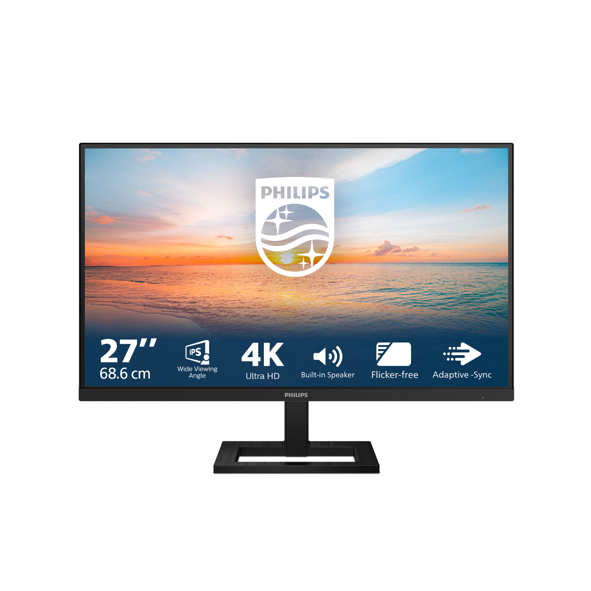 Philips 27E1N1800AE 27" 4K UHD IPS HDR10 Height Adjustable Monitor
