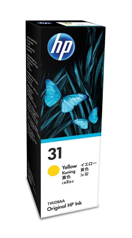 HP 31 70Ml 8000 Pages Yellow Ink Bottle