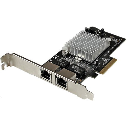 Startech 2-Port PCIe (x4) Gbe Network Card - Intel Chipset