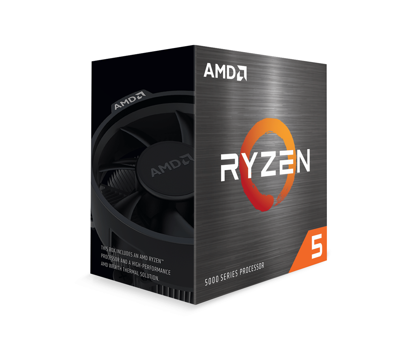 AMD Ryzen 5600X Processor with Wraith Stealth CPU Cooler