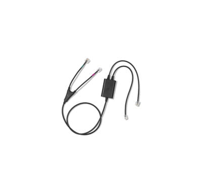 Sennheiser CEHS-AV 05 RJ 45 & 9 14 Avaya Adaoter Cable Black
