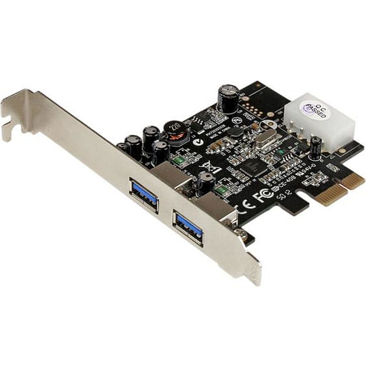 StarTech Dual Port 5Gbps USB 3 PCIe Controller Card with UASP