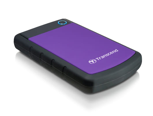 Transcend StoreJet 25H3 2TB Purple 2.5" Portable HDD Hard Drive