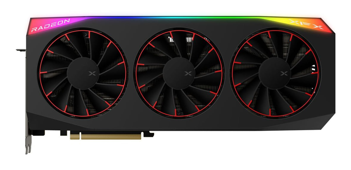 XFX Mercury AMD Radeon RX 9070 XT OC 16GB Magnetic Air Edition with RGB Graphics Card