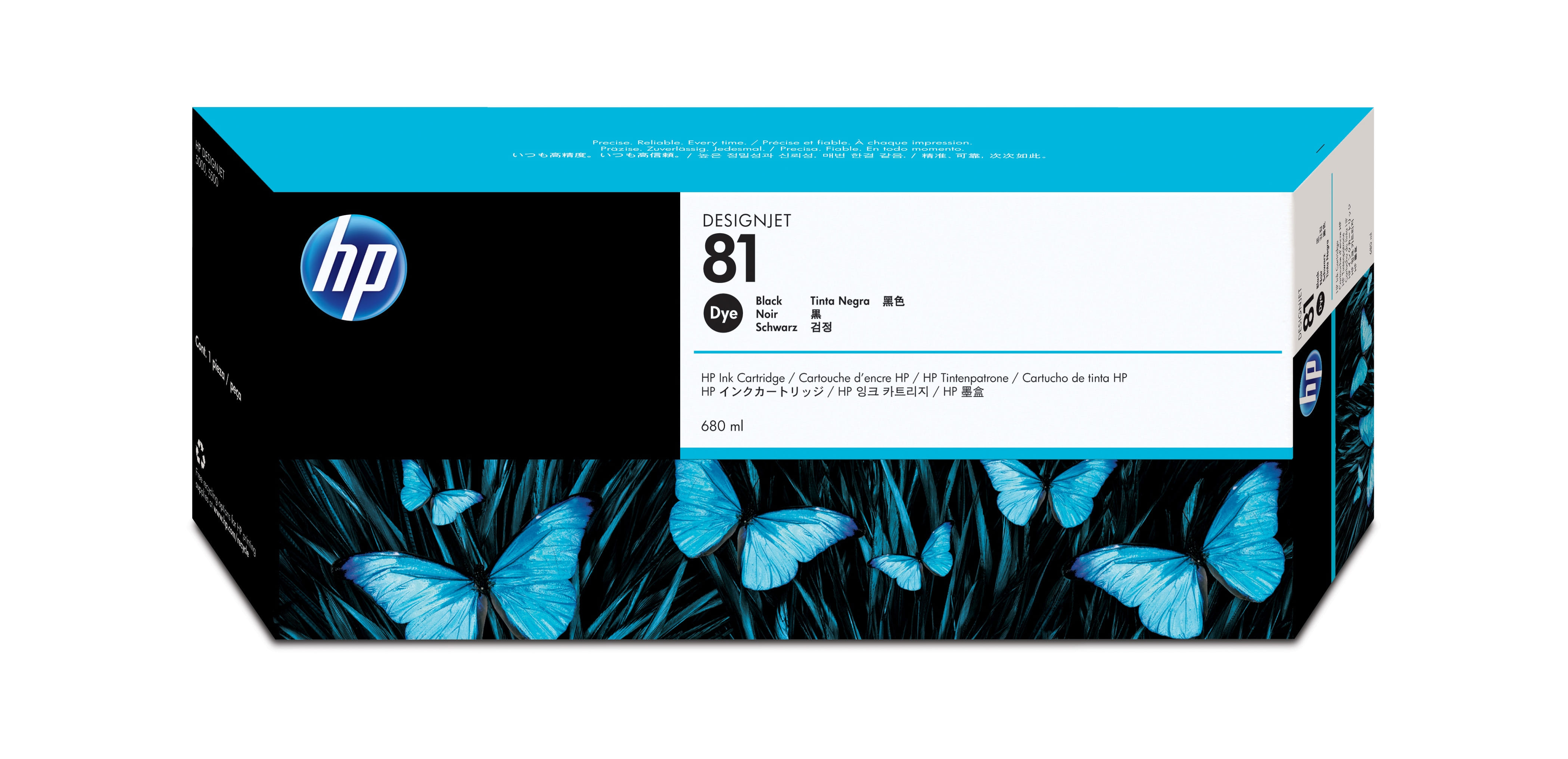 HP 81 680 ml Ink Cartridge Original - Black
