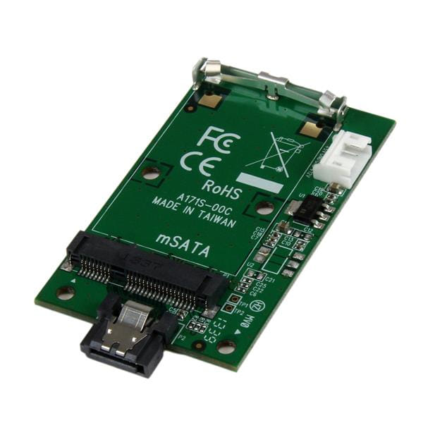Startech SATA to mSATA-Port Mounted SSD Adapter Converter Card