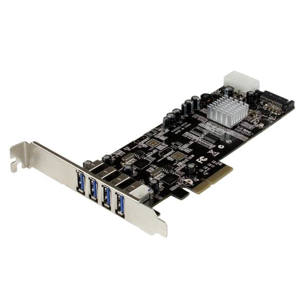 StarTech 4Port PCIe USB 3.0 Controller Card with 2 Independent Channels