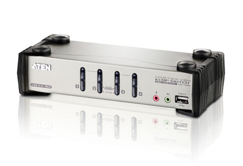 Aten 2 Port USB 2.0 DVI Dual Link KVMP Switch