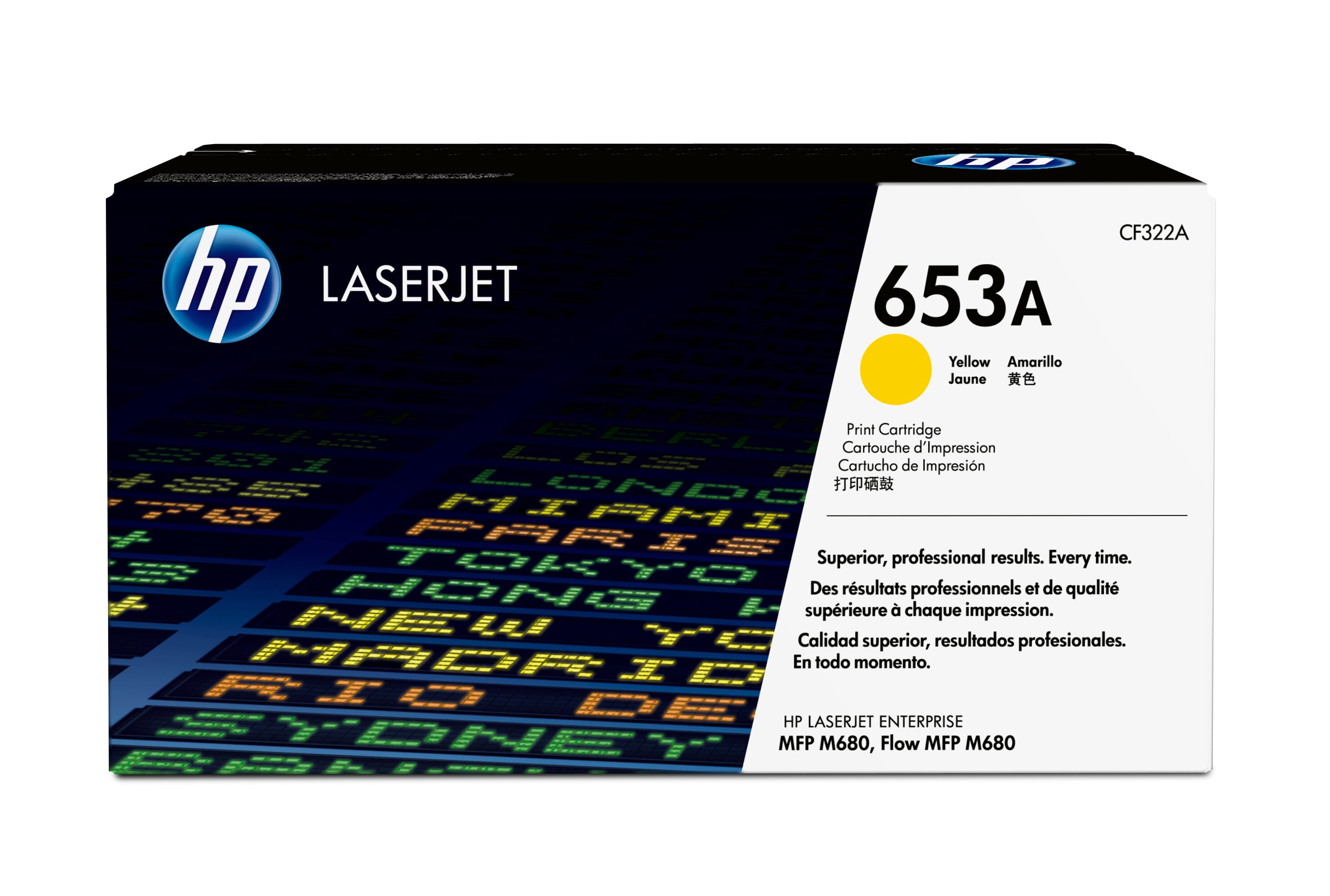 HP 653A Yellow LJ Toner Cartridge 