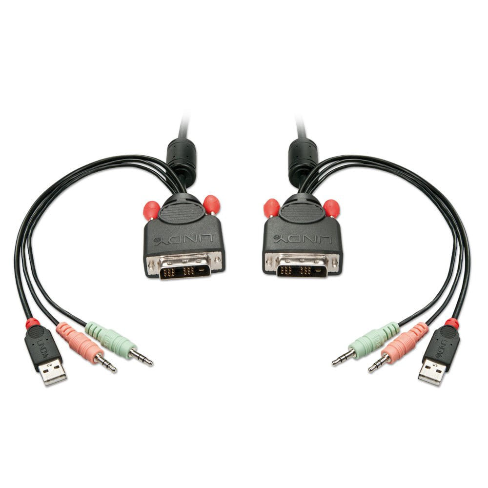 Lindy 2 Port DVI KVM Switch
