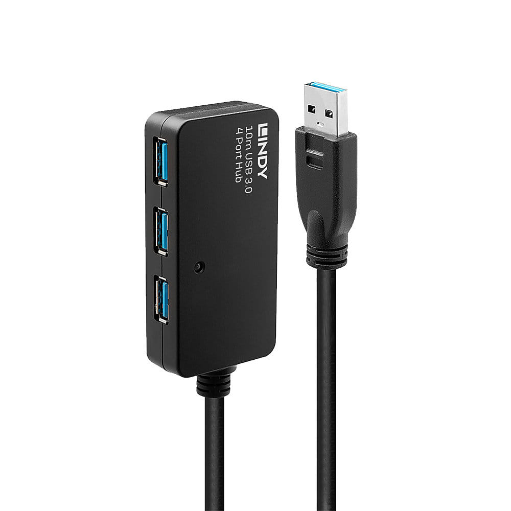 Lindy 10m USB3 Ext Pro 4P Hub