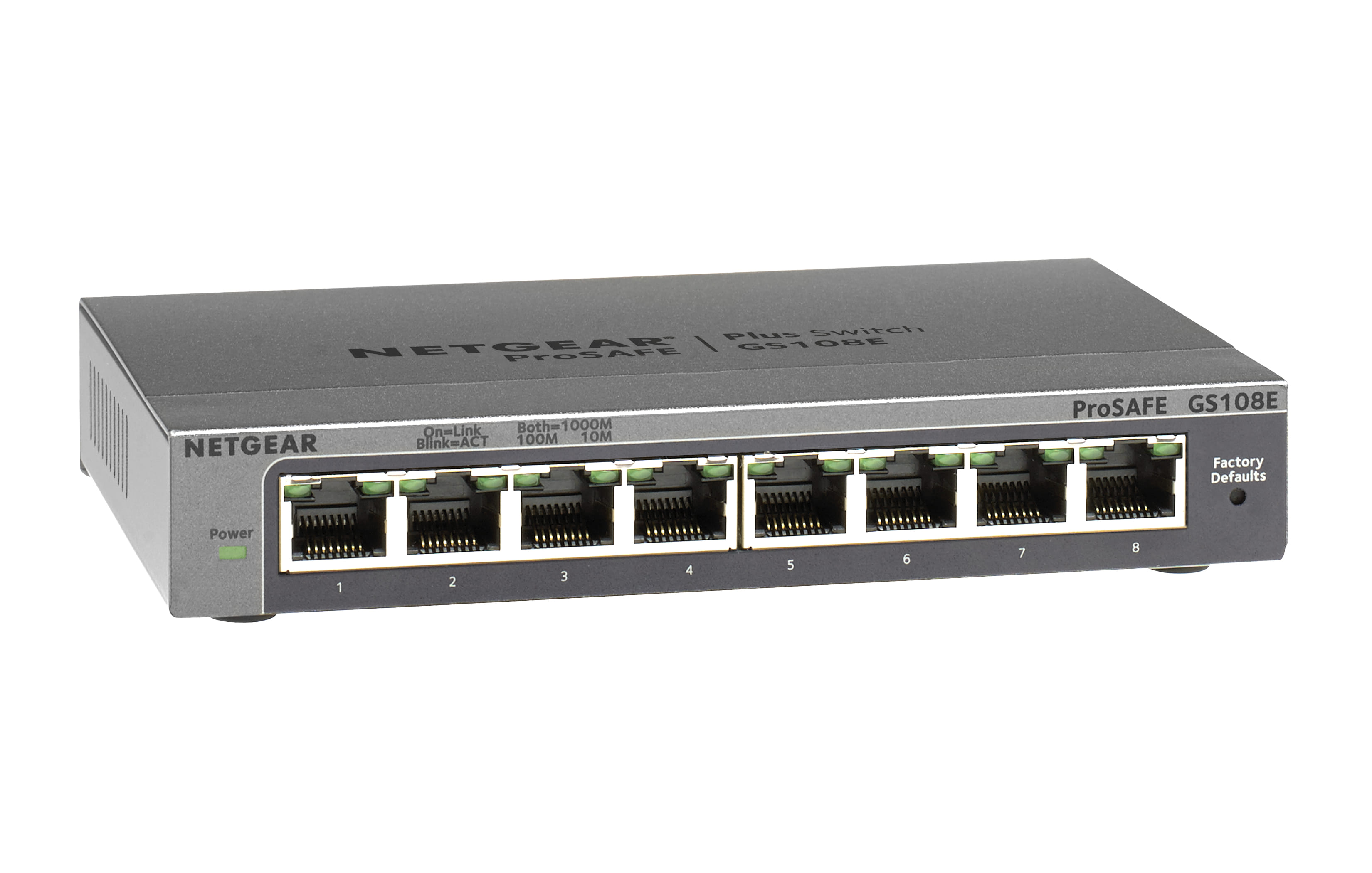 Netgear GS108E ProSafe Plus 8-Port Gigabit Ethernet Switch