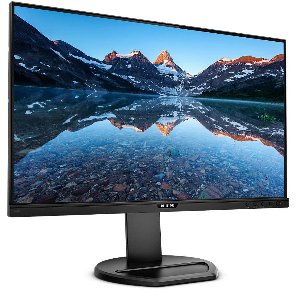 Philips 243B9 23.8" IPS Full HD USB-C Docking Monitor 243B9