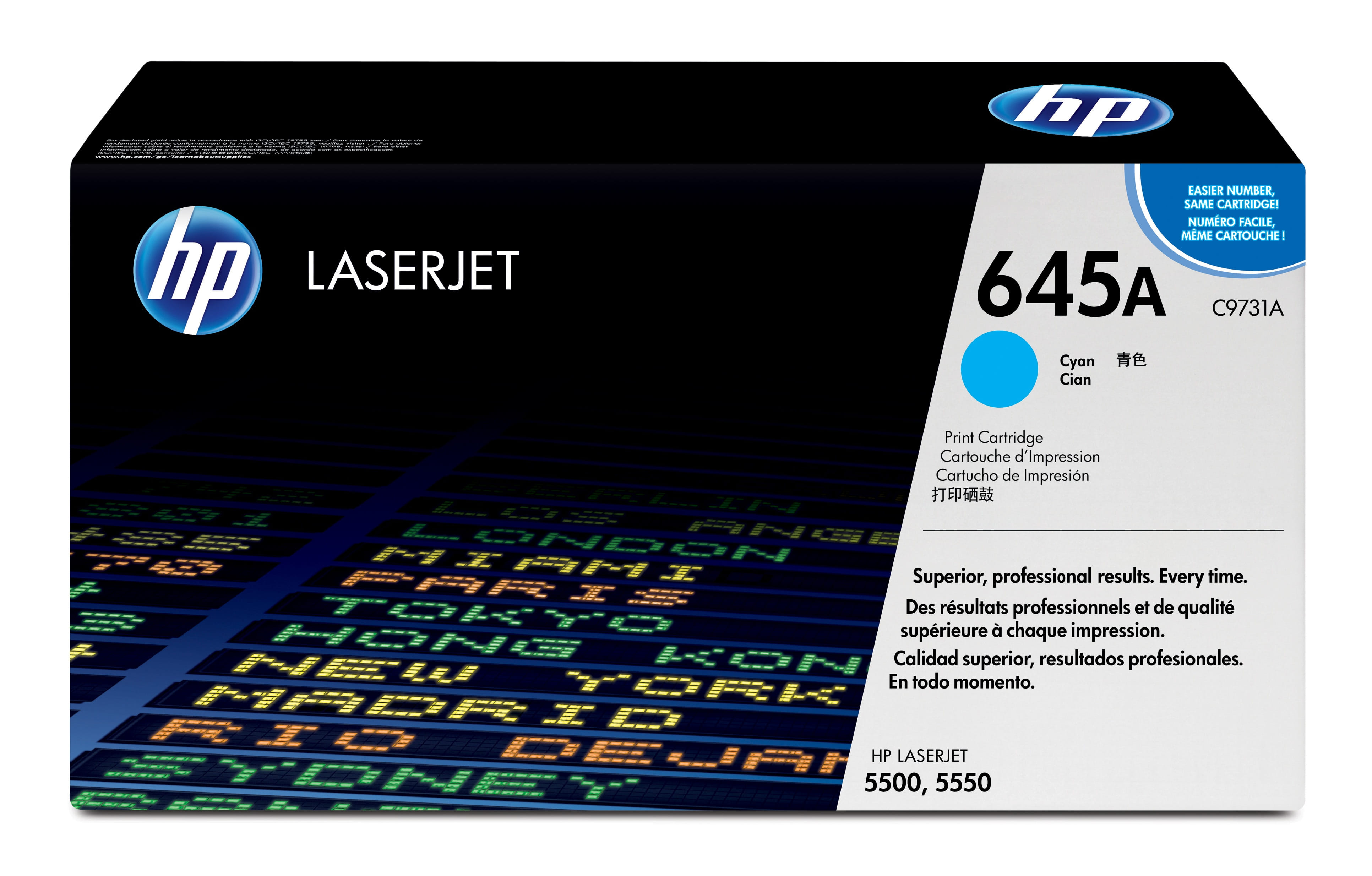 HP 645A Toner Cartridge Original Cyan