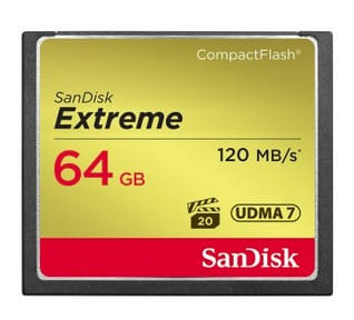 SanDisk EXtreme 64GB Compact Flash