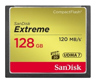 SanDisk EXtreme 128GB Compact Flash