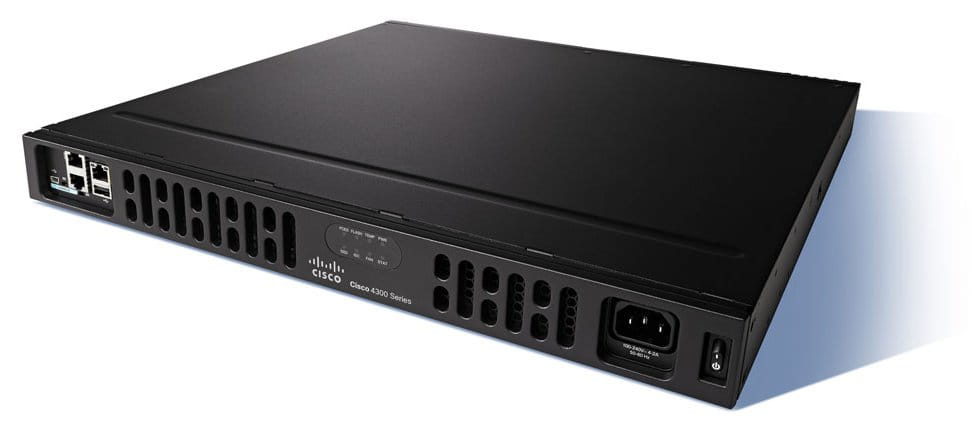 Cisco ISR 4331 Wired Router Gigabit Ethernet Black