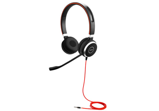 Jabra Evolve 40 3.5mm Stereo HS (No Controller)