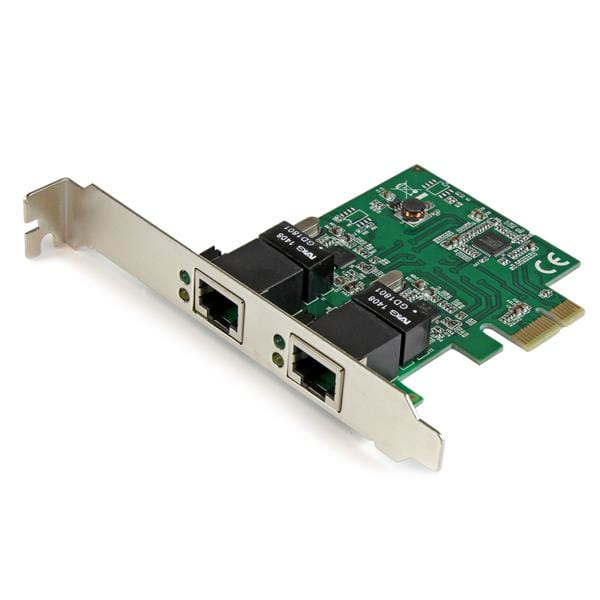 Startech 2-Port 1 Gbps PCIe Ethernet Network Adapter