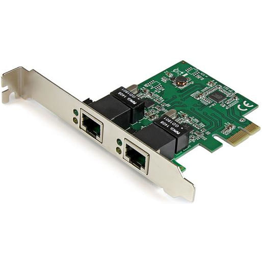 Startech 2-Port 1 Gbps PCIe Ethernet Network Adapter