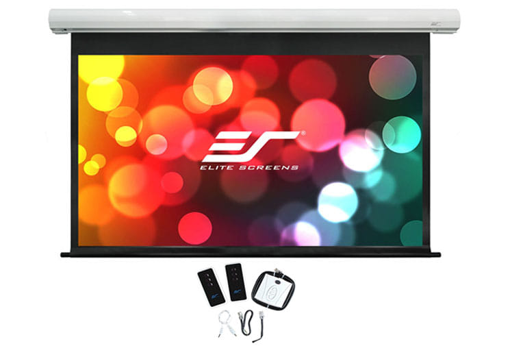 Elite Screens 120" 16:9 Saker Motorised Screen