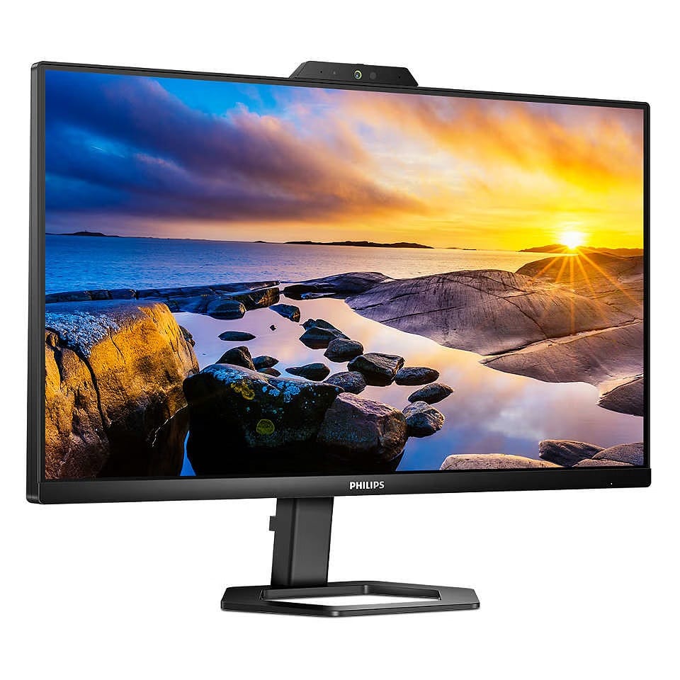 (Carton Damaged) Philips 24E1N5300HE 23.8" FHD IPS 75Hz USB-C Monitor With Windows Hello Webcam