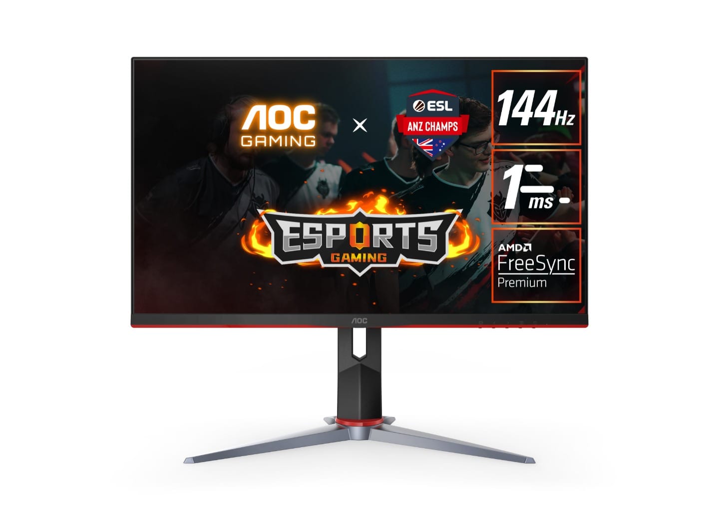 AOC 24G2 Full HD IPS 1ms 144Hz FreeSync Height