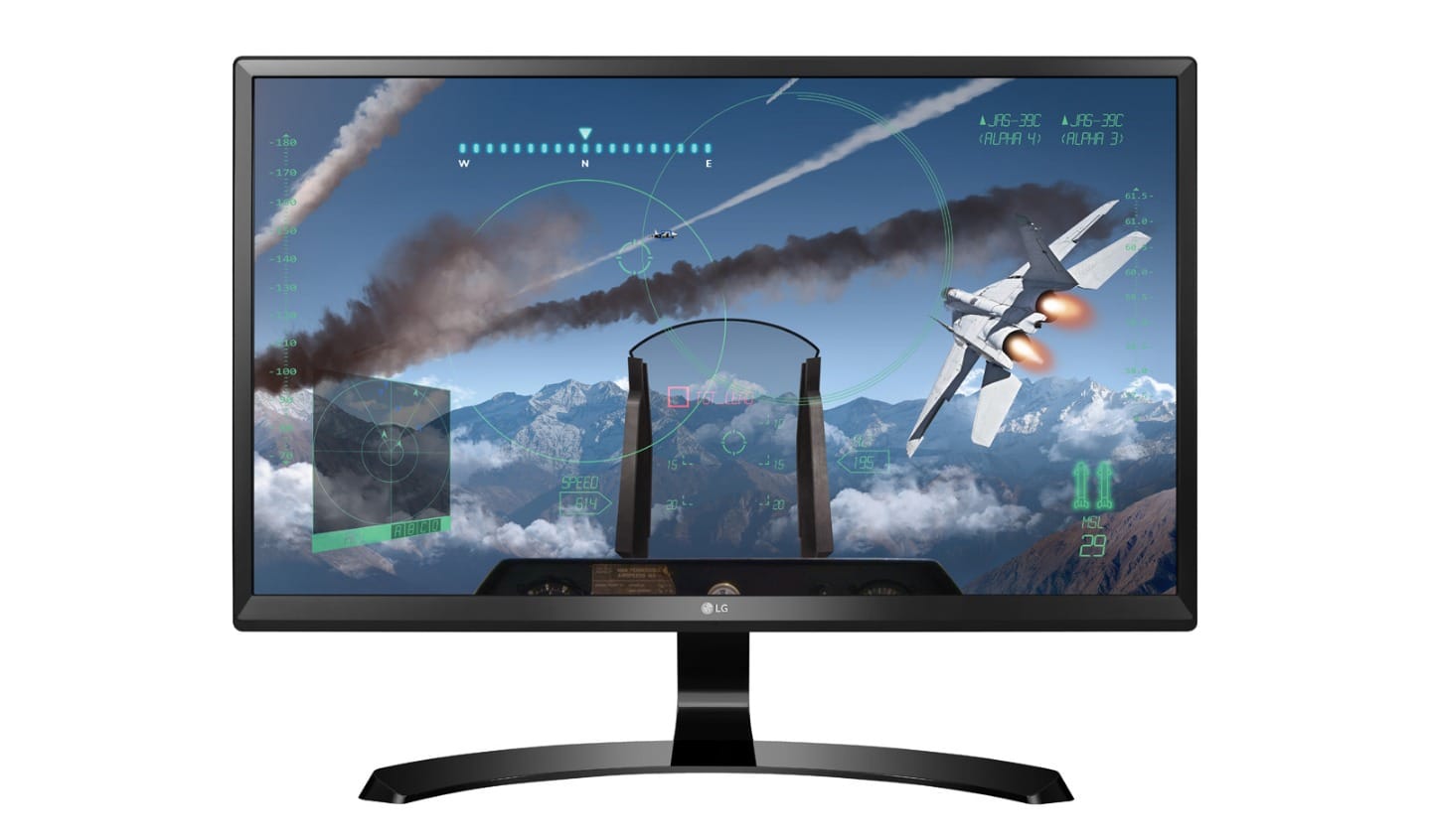 LG 24UD58 24" UHD 4K LED IPS FreeSync Monitor