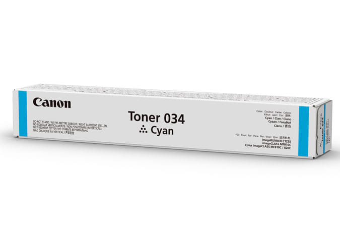 Canon CART034C Cyan Toner