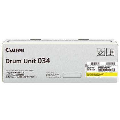 Canon Cart034Yd Yellow Drum For MF810CDN