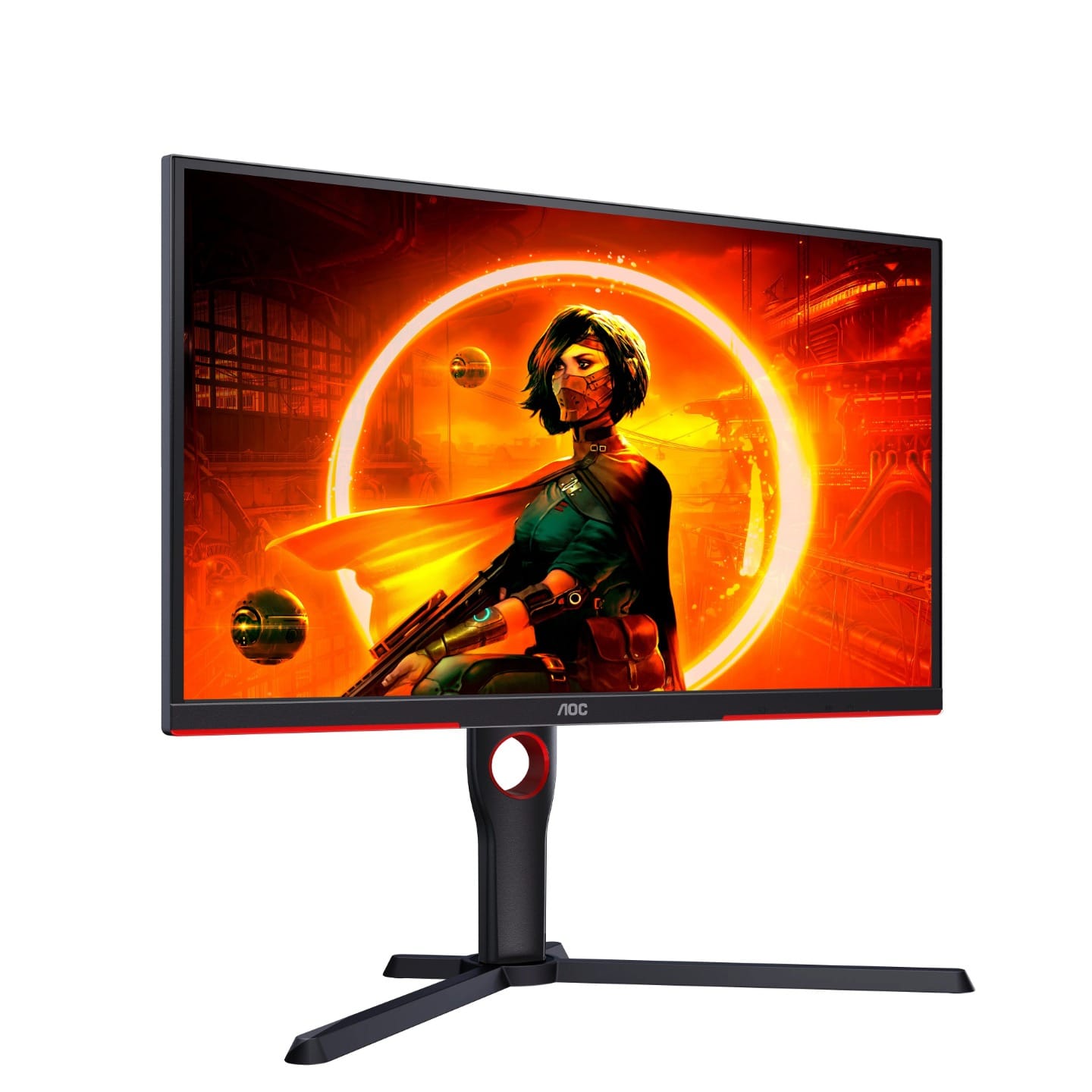 (Manufacturer Refurbished) AOC 25G3ZM 24.5" FHD 1ms 240Hz FreeSync Height Adjustable Monitor