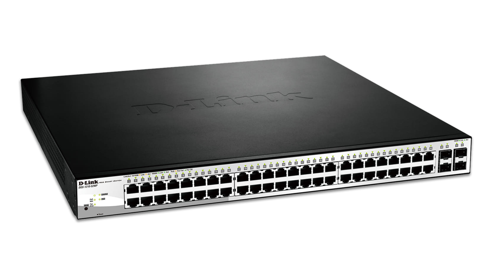 D-Link 52P Gbit WebSmart PoE Switch