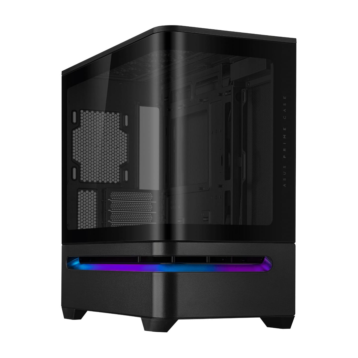 Asus Prime AP202 Tempered Glass Micro-ATX Computer Case - Black