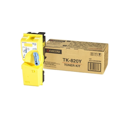 KYOCERA TK-820Y Original Yellow