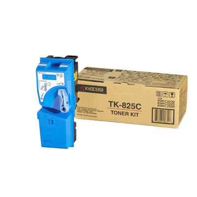 Kyocera TK825 Cyan Toner Cartridge