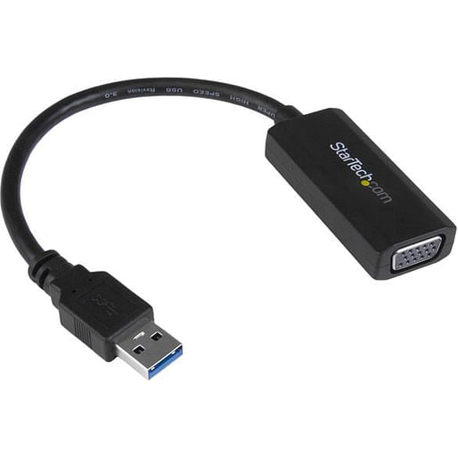 StarTech USB 3.0 VGA video adapter - on-board driver installation
