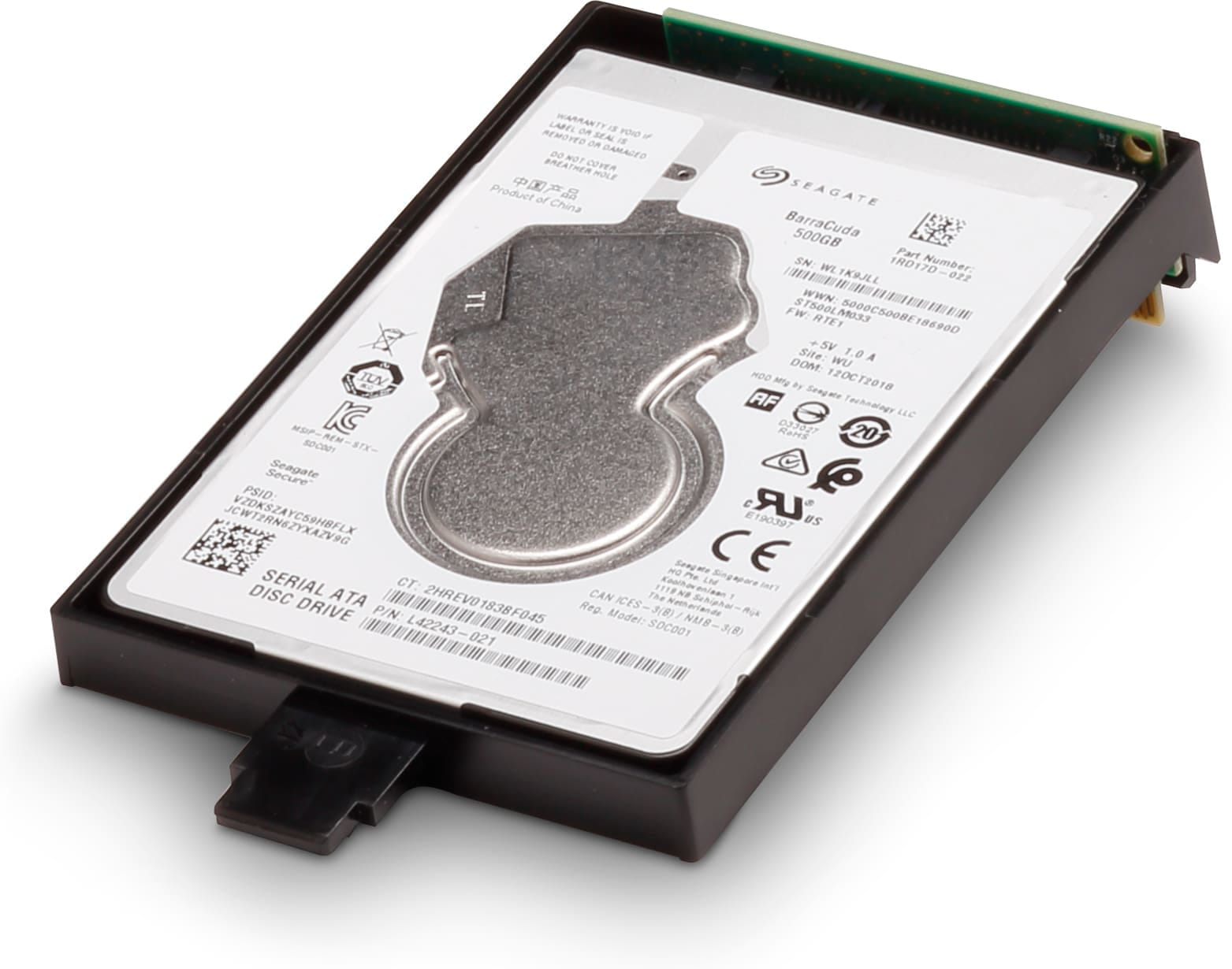 HP Secure High Performance 500GB 2.5" Internal HDD