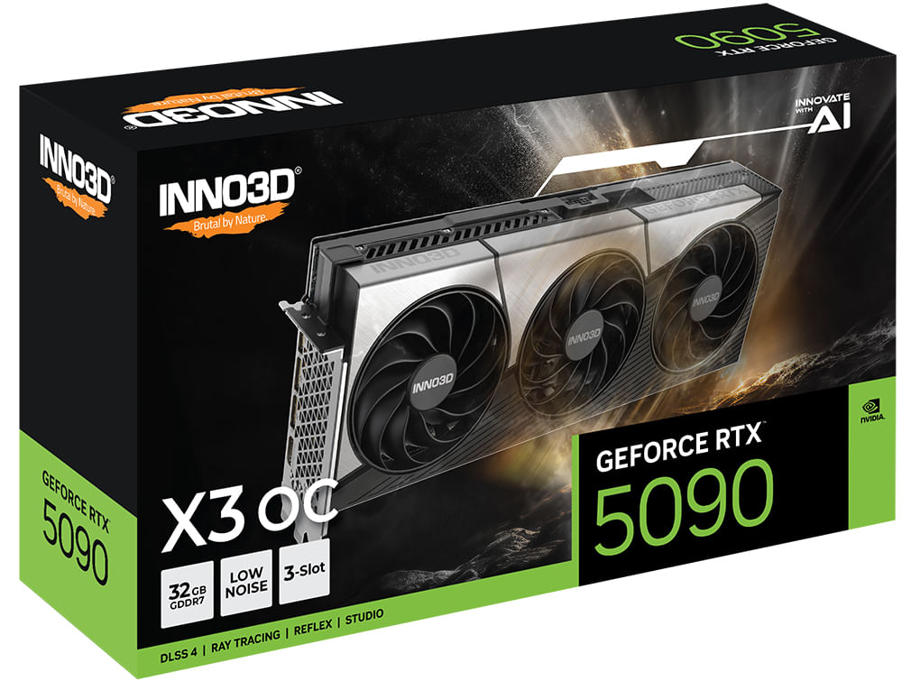 新品未開封　INNO3D GeForce RTX 5090 X3 INNO3D GEFORCE RTX™ 5090 X3 | INNO3D - GRAPHICS CARDS