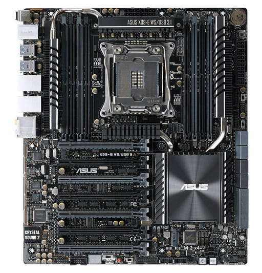 Asus X99-E WS/USB 3.1 ATX Motherboard