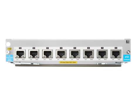 HP 8P 1/2.5/5/10GBase-T POE+ V3 ZL2 Network Switch Fast Ethernet (10/100) Silver