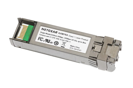 Netgear 10GBASE-LR Lite SFP+ Network Transceiver Module Fiber Optic 10000 Mbit/s