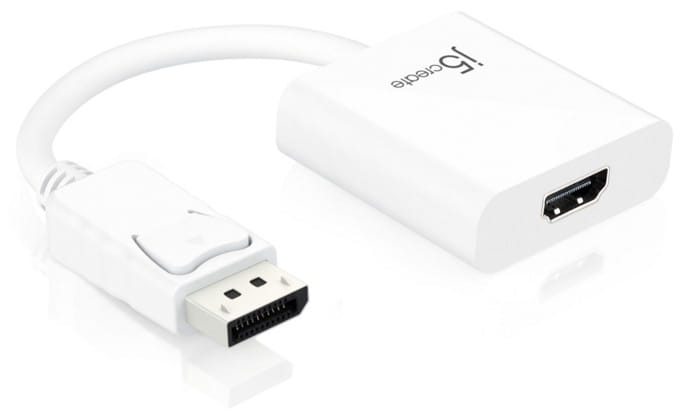 j5create JDA154 DisplayPort To HDMI Adapter