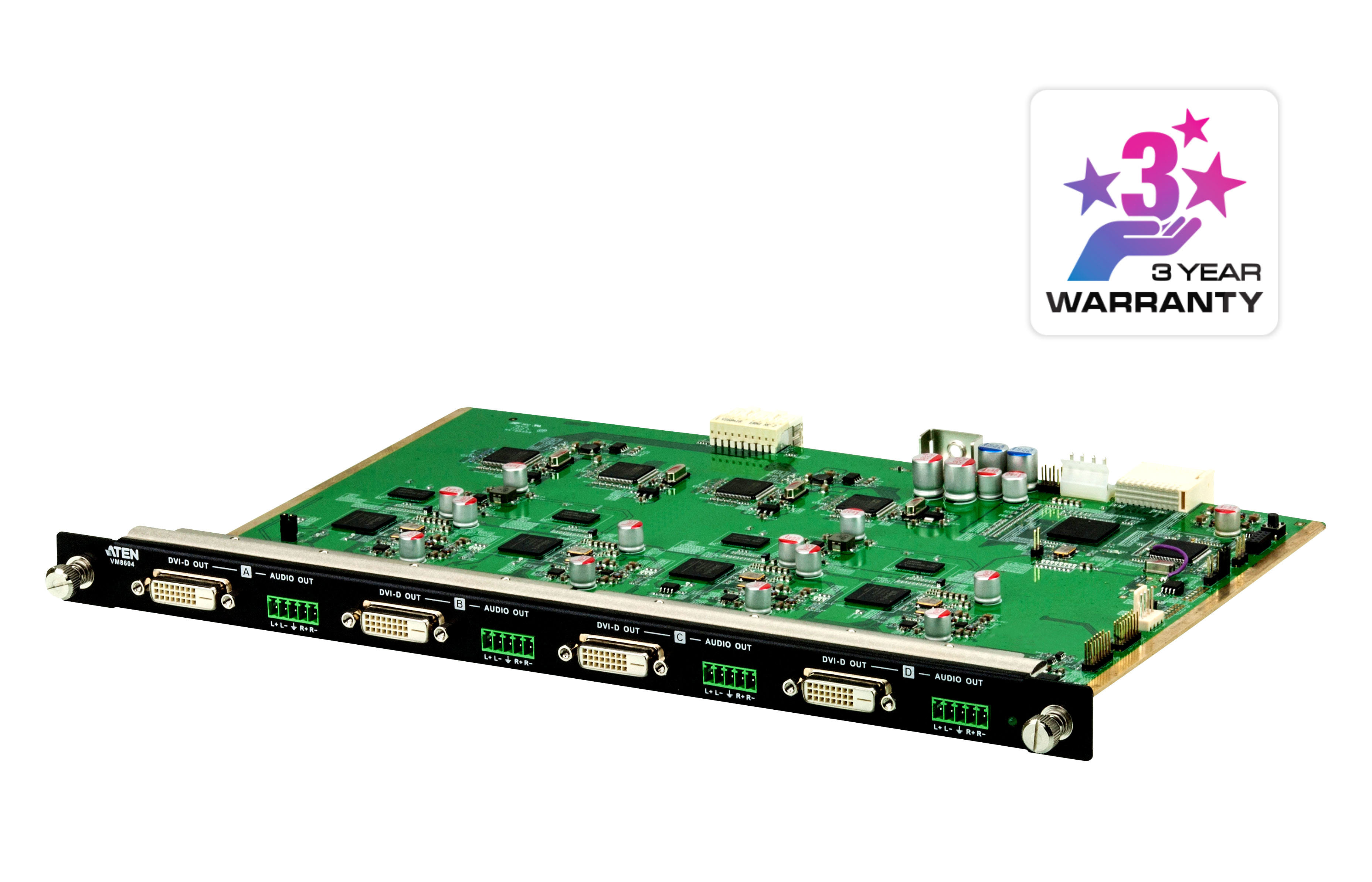 Aten 4-Port DVI Output Board With Scaler