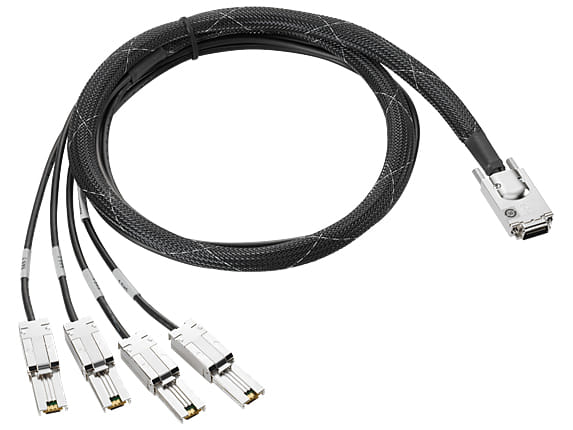 HPE Mini-SAS HD / Dual 2-lane FO 1m 39.4" (1 m)