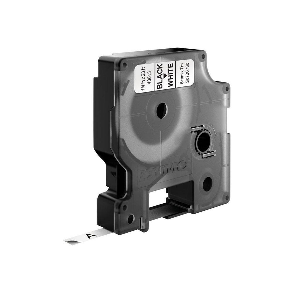 DYMO D1 Standard - Black on White 6mm