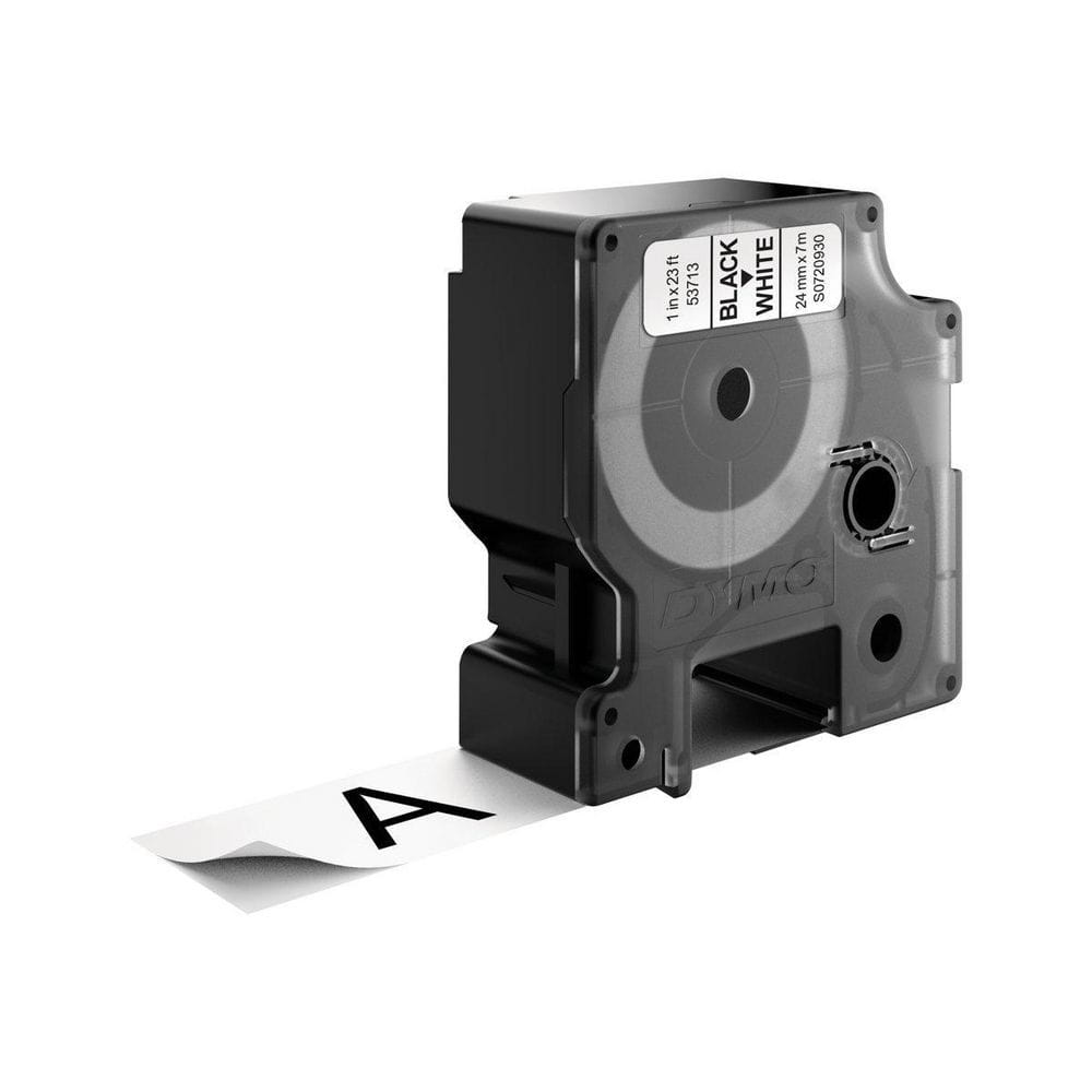DYMO D1 Standard - Black on White 24mm
