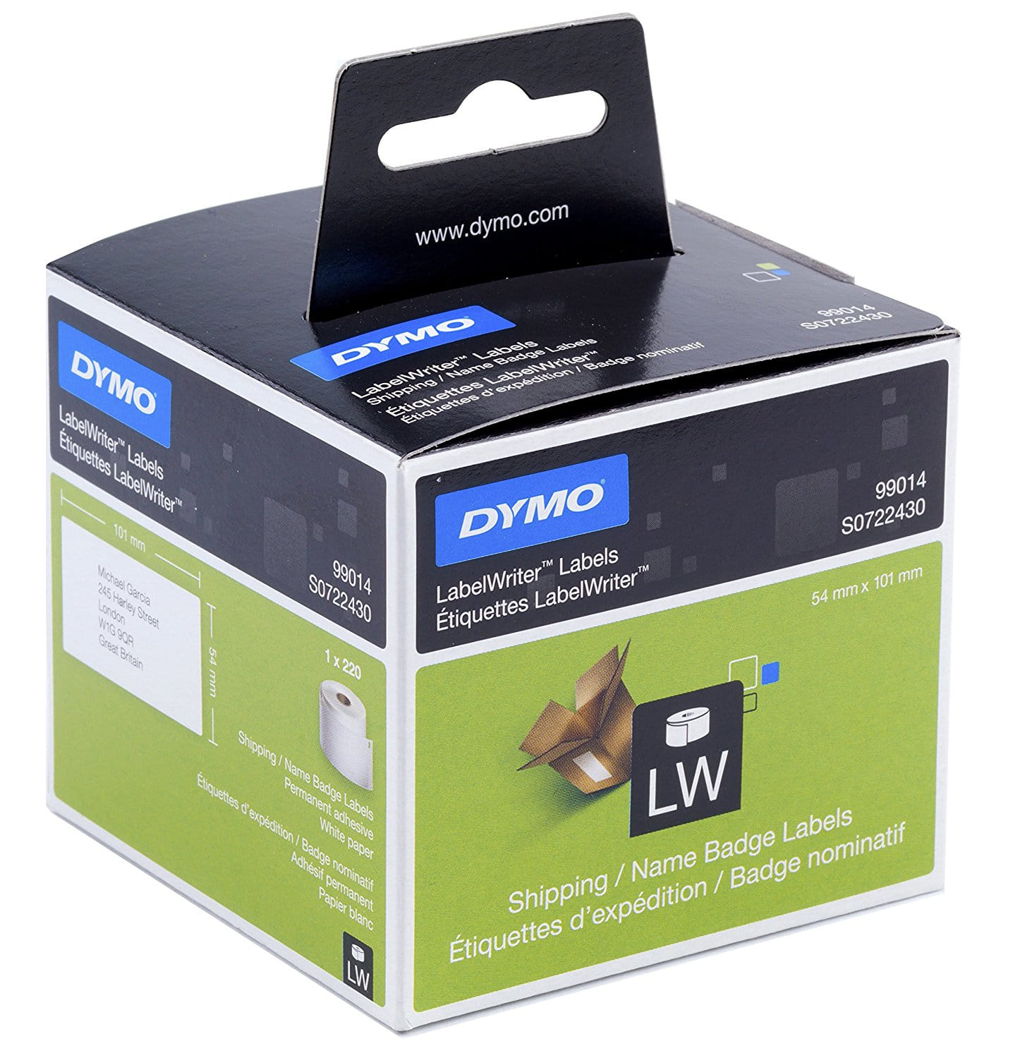 Dymo DYMO LABEL WRITER LABELS - STANDARD SHIP